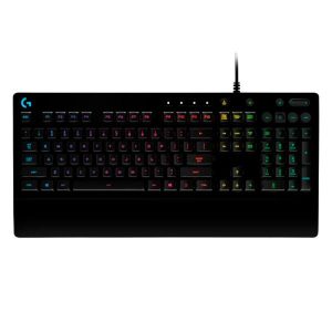 TECLADO GAMING RGB LOGITECH G213 PRODIGY MEMBRANA ALÁMBRICO INGLES 920-008083
