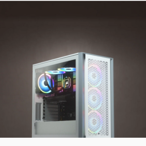 CASE GAMING  CORSAIR 4000D AIRFLOW TEMPERED  GLASS MID TOWER ATX WHITE CC-9011201-WW