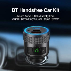 CARGADOR ARGOM PARA AUTO MANO LIBRE KIT QUICK CHARGER ARG-AC-0343BK