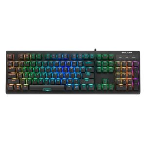 TECLADO GAMING RGB SHARKOON SKILLER SGK30 MECANICO ALAMBRICO ESPAÑOL 4044951030873