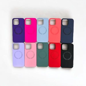Estuche Magsafe Liso Colores