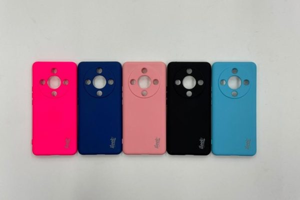 Estuche silicon + protector camara Magic 6 lite/X9B