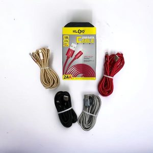 Cable KLGO S-50 USB a Lighting 2m 2.4A