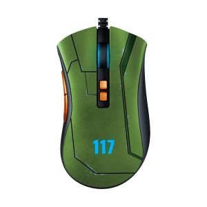 MOUSE RAZER GAMING  DAV2 HALO INFINITE EDITION USB RGB 2000 DOTS PER INCH GREEN  RZ01-03210300-R3M1