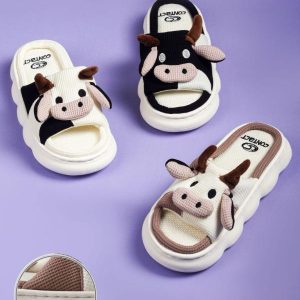 Pantuflas Vaca