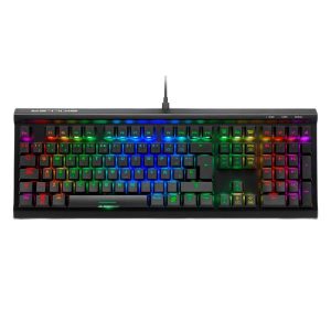 TECLADO GAMING RGB SHARKOON SKILLER SGK60 MECANICO ALAMBRICO INGLES 4044951030095
