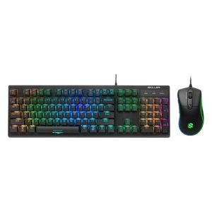 TECLADO Y MOUSE SHARKOON USB MECHANICAL RGB SGB30 US LAYOUT 4044951033485