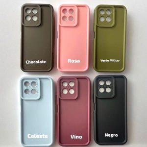 Estuches Liso Nanosilicon + Protector de Camara
