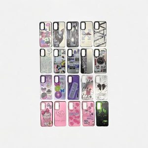 Estuche Cromado Decorado