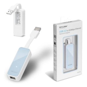 ADAPTADOR TP LINK DE RED  USB 2.0 100MBPS ETHERNET UE200 UN