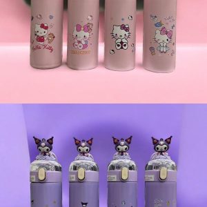 Termo Kuromi/Hello Kitty 420ml