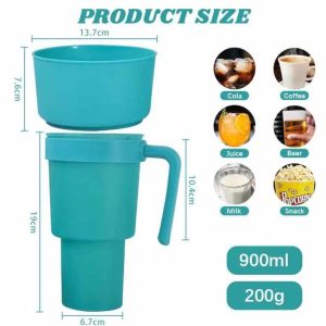 Vaso Snack 900ml/200g