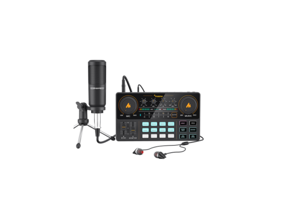 INTERFASE DE AUDIO MAONO CON MICROFONO AU-AM200 S1