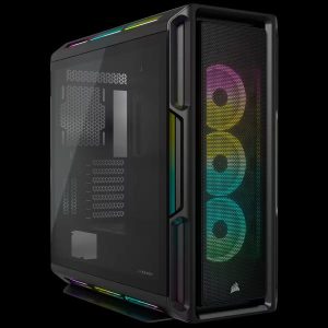 CASE GAMING  CORSAIR iCUE 5000T ATX RGB TEMPERED  GLASS MID TOWER SMART BLACK CC-9011230-WW