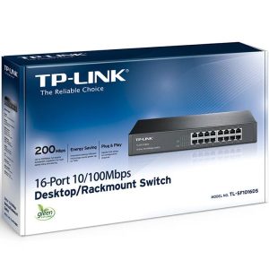 SWITCH TP LINK 16 PUERTOS 10/100MBPS TL-SF1016DS