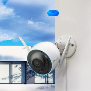 CAMARA DE SEGURIDAD EZVIZ H3 3K 2.8MM 2880 × 1620 H.265 / H.264 FHD 	4 MBPS WIFI IA CS-H3-R100-1J5WKFL 303102385