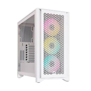 CASE GAMING  CORSAIR 4000D RGB AIRFLOW ATX WHITE CC-9011241-WW