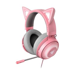 HEADSET RAZER GAMING  KRAKEN KITTY  V2 USB QUARTZ NASA RZ04-04730200-R3U1