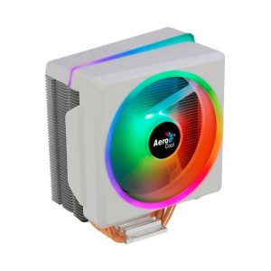 ABANICO AEROCOOL CYLON 4F WH ARGB PWM 4P PARA CPU CON TECNOLOGIA HEAT CORE TOUCH CON 4 TUBOS DE CALOR TERMICO ILUMINACION LED RGB BLANCO ACTC-CL30430.02