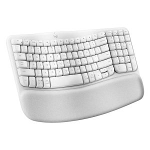 TECLADO LOGITECH ERGONOMIC WAVE KEYS MEMBRANA  BLUETOOTH ESPAÑOL 920-012279