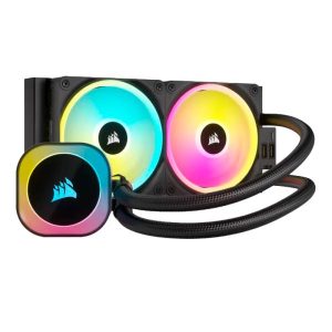 ENFRIAMIENTO LIQUIDO CORSAIR  H100I RGB AIO 240MM CW-9061001-WW