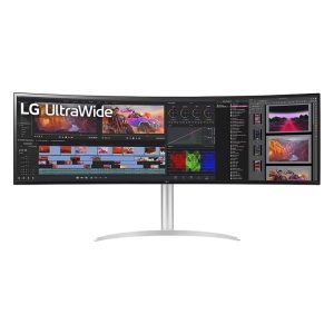MONITOR 49'' LG 49WQ95C-W 5120 x 1440 5MS 144Hz HDMI DISPLAY PORT USB CURVO FREESYNC