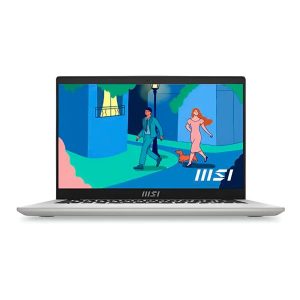 LAPTOP MSI MODERN 14 C13M-1079XCR 9S7-14J111-1079 14" I5-1335U 8GB ONBOARD 512GB SSD SILVER SIN SISTEMA OPERATIVO -SPANISH