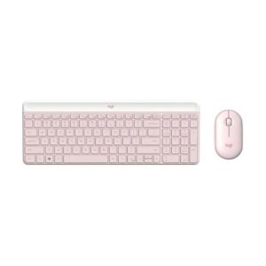 TECLADO Y MOUSE LOGITECH MK470 SLIM COMBO ROSE INGLES 920-011313