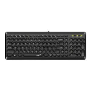 TECLADO GENIUS SLIMSTAR Q200 MEMBRANA ALAMBRICO ESPAÑOL 31310020401