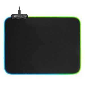 MOUSE PAD GAMING  SHARKOON 1337 RGB V2 360 4044951029976 NUEVO