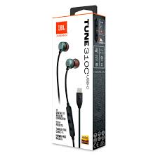 AUDIFONO ALAMBRICO JBL TUNE 310C USB-C NEGRO JBLT310CBLKAM