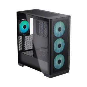 CASE GAMING AEROCOOL APNX  C1 BLACK C1-BK-V1 APCM-CR01043.11 ARGB fans * 4