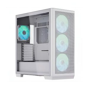 CASE GAMING AEROCOOL APNX  C1-WT-v1 APCM-CR01043.21 ARGB fans * 4