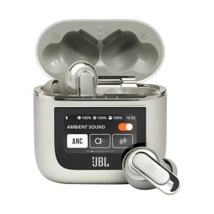 AUDIFONO BLUETOOTH JBL TOUR PRO 2 CANCELACION ADAPTATIVA DE SONIDO GRIS JBLTOURPRO2CPGAM