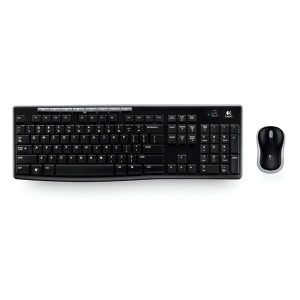 TECLADO Y MOUSE COMBO INALAMBRICO LOGITECH MK270 NEGRO 920-004536