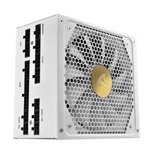 FUENTE DE PODER SHARKOON REBEL P30 GOLD 1000W ATX3.0 BLANCO 4044951038534