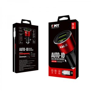 Cargadores Carro Emy My119 Iphone