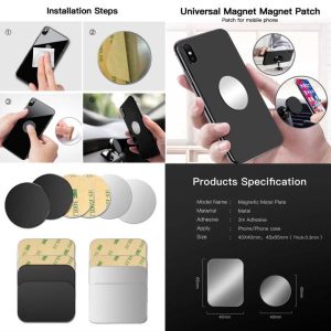 Repuesto De Holders Magnetico (Placa)
