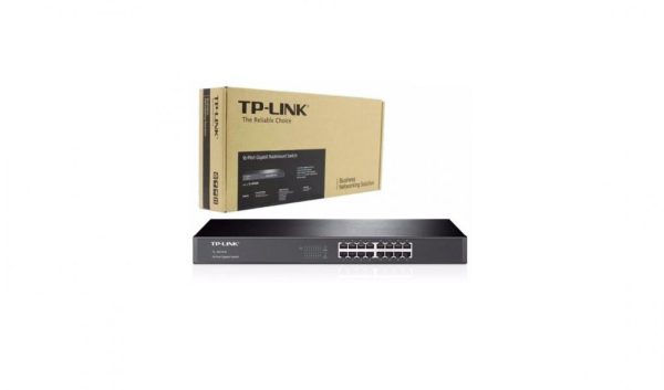 SWITCH TP LINK 16 PUERTOS 110/220V 19" TL-SG1016