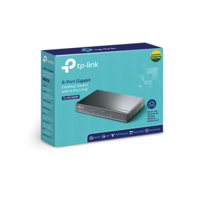 SWITCH TP LINK 8 PUERTOS  10/100/1000 4 POE - TL-SG1008P