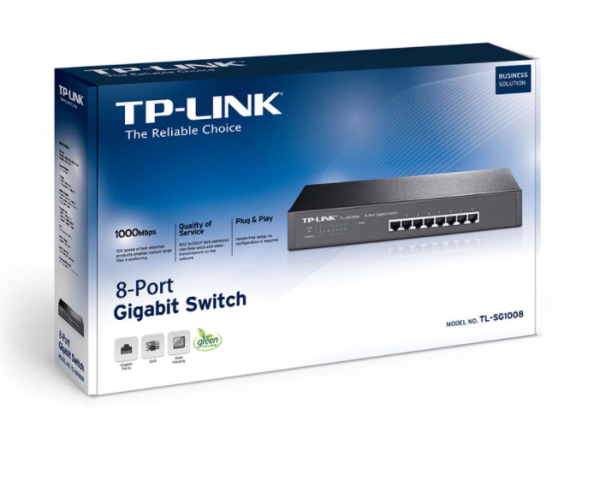 SWITCH TP LINK 8 PUERTO TL-SG1008