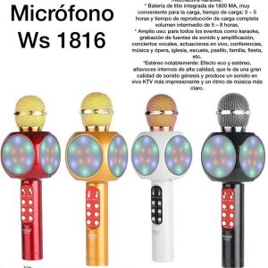 Micrófono Inalámbrico WS 1816