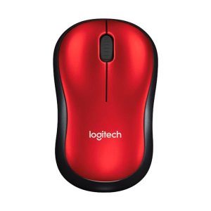 MOUSE LOGITECH INALAMBRICO M185 RED 910-003635