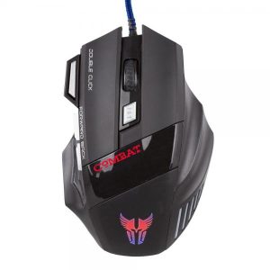 MOUSE ARGOM COMBAT USB BLACK ARG-MS-2042BK