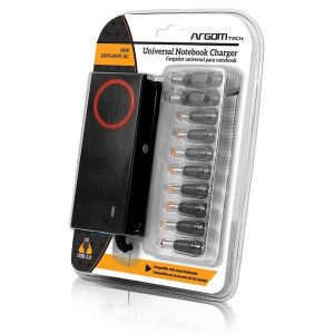 CARGADOR UNIVERSAL ARGOM 90W ARG-AC-0095