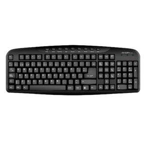 TECLADO MULTIMEDIA ARGOM KB-7807 MEMBRANA ALÁMBRICO ESPAÑOL ARG-KB-7807