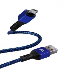 CABLE ARGOM DURA FORMA MICRO USB A USB 2.0 1.8/6FT BLUE ARG-CB-0021BL