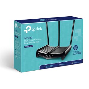 ROUTER TP LINK AC1350 HIGH POWER INALAMBRICO DUAL BAND ARCHER C58HP