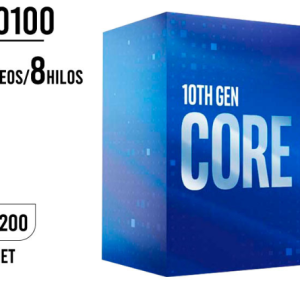 PROCESADOR INTEL CORE I3-10100 10MA GEN 3.6 GHZ LGA1200 BX8070110100