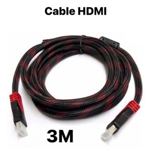 Cables Hdmi 3 Metros Nylon Reforzado